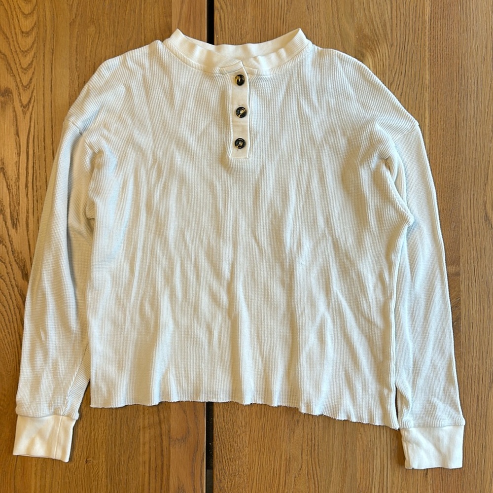 Donni Waffle Thermal Shirt